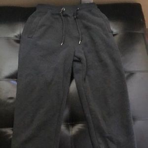 Gray joggers